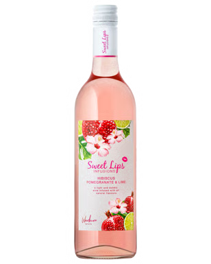 Sweet Lips Hibiscus Pomegranate Lime 750ml