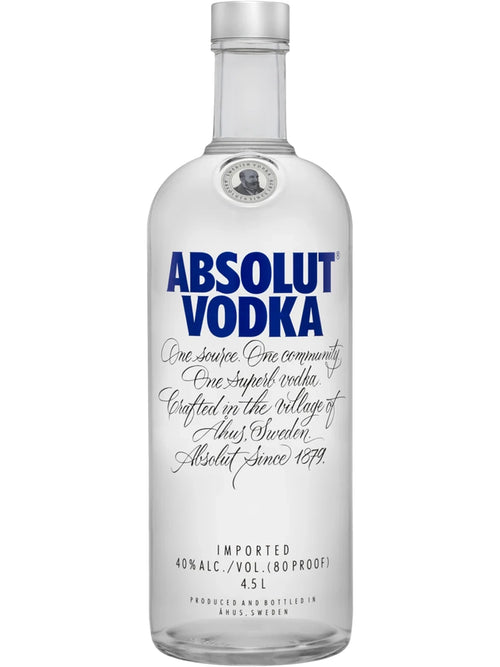 Absolut Vodka 4.5L Magnum