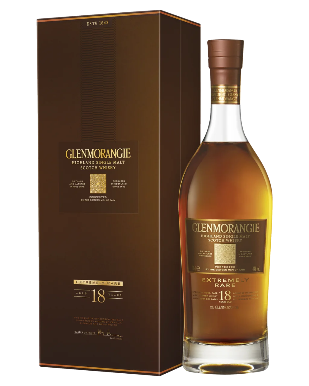 Glenmorangie 18 Years Old Extremely Rare 700ml