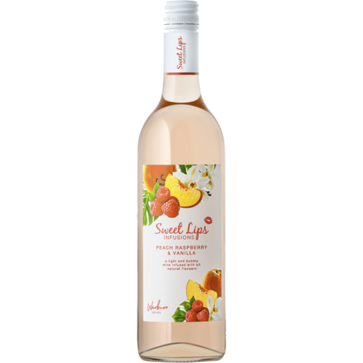 Sweet Lips Peach Raspberry Vanilla 750ml