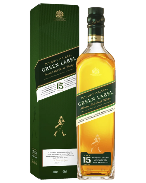 Johnnie Walker Green Label 15 Years Old Blended Malt 700ml