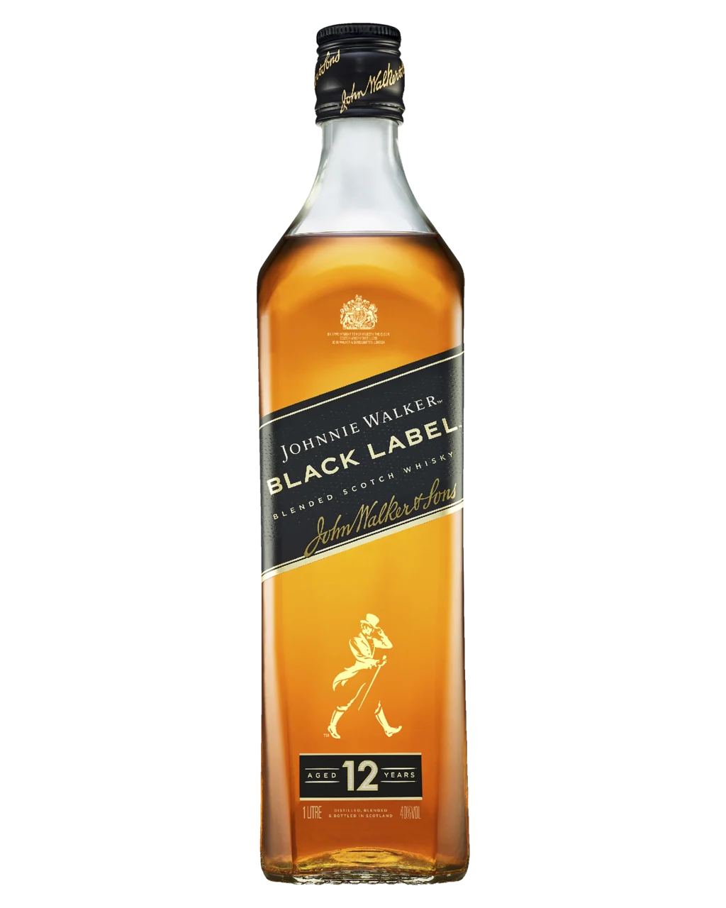 Johnnie Walker Black Label 12 Years Old 1L