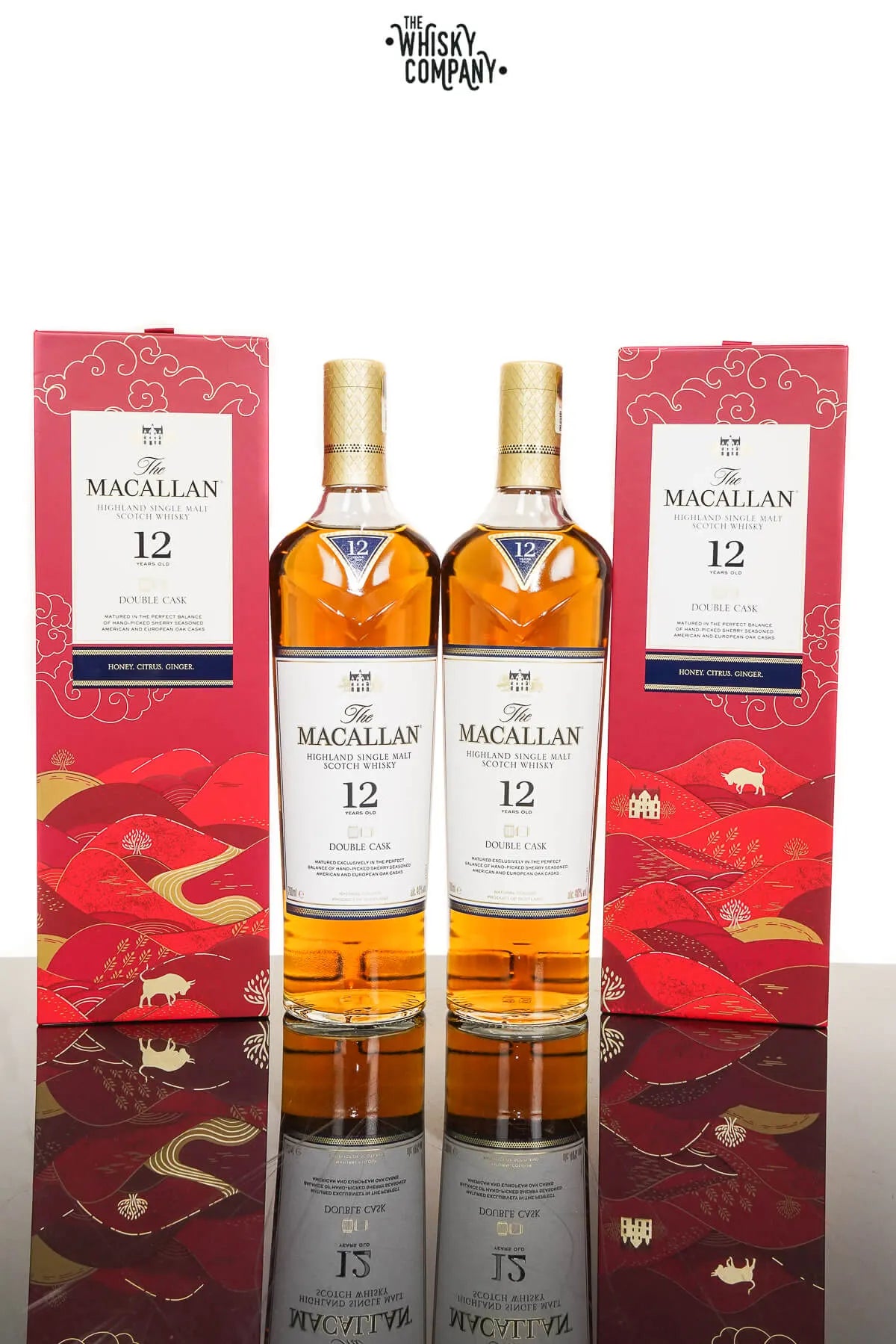 The Macallan 12 Years Old Double Cask — Lunar New Year Twin Pack 2x700ml