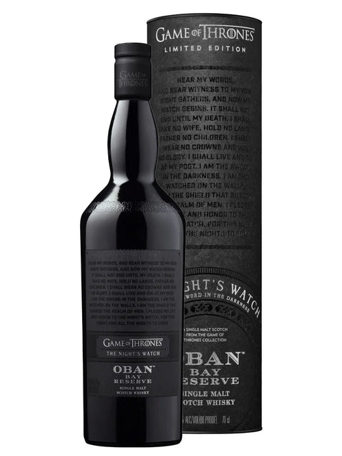 Oban Bay Reserve — Game of Thrones The Night's Watch Edition 700ml